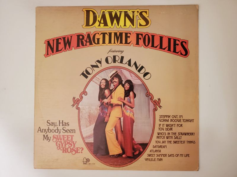 Dawn featuring Tony Orlando New Ragtime Follies vinyl record